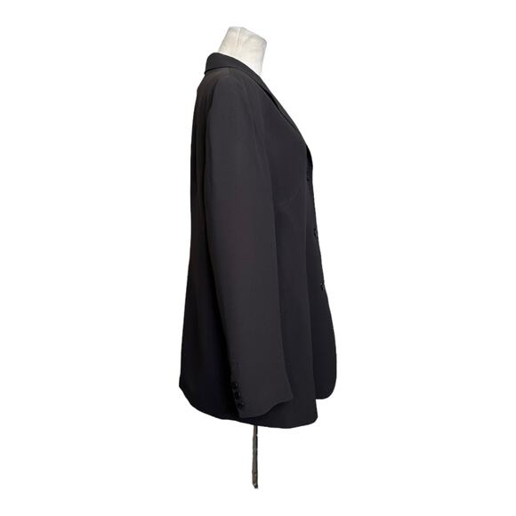 Emanuel Ungaro vintage brown three button blazer size 14 - Picture 2 of 8